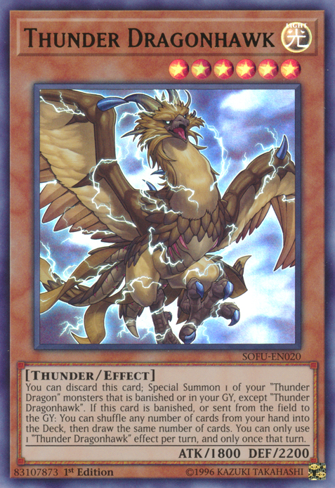 Thunder Dragonhawk [SOFU-EN020] Ultra Rare | Gam3 Escape