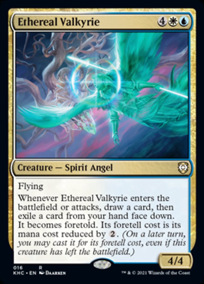 Ethereal Valkyrie [Kaldheim Commander] | Gam3 Escape