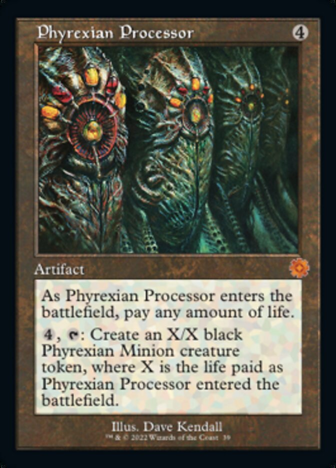 Phyrexian Processor (Retro) [The Brothers' War Retro Artifacts] | Gam3 Escape