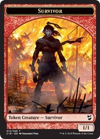 Survivor // Myr (023) Double-sided Token [Commander 2018 Tokens] | Gam3 Escape