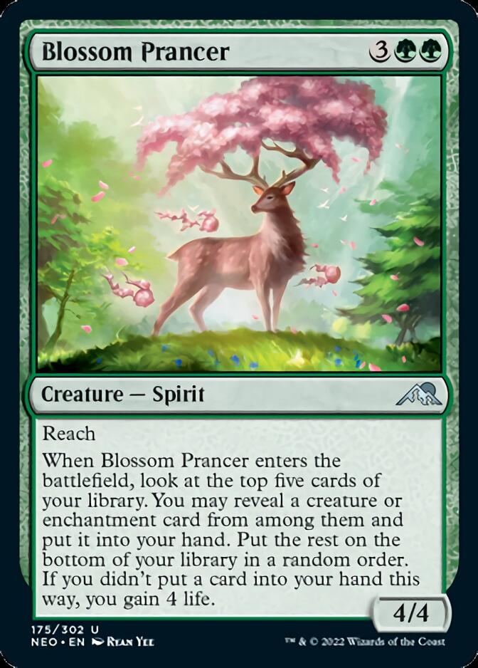 Blossom Prancer [Kamigawa: Neon Dynasty] | Gam3 Escape
