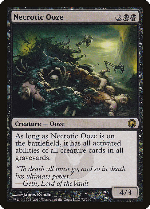 Necrotic Ooze [Scars of Mirrodin] | Gam3 Escape