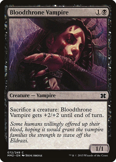 Bloodthrone Vampire [Modern Masters 2015] | Gam3 Escape