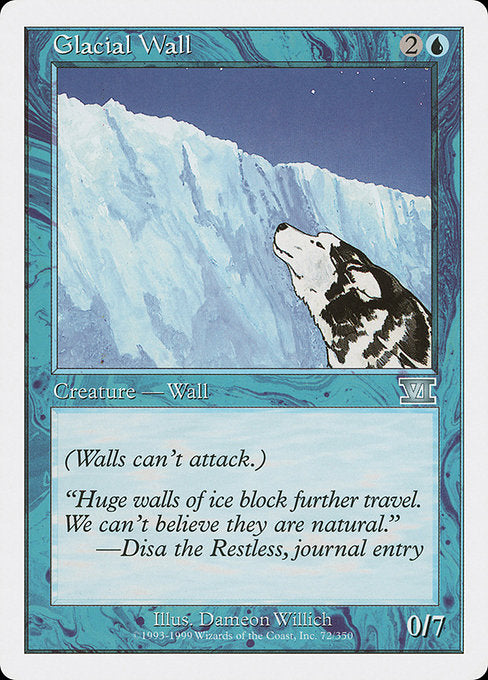 Glacial Wall [Classic Sixth Edition] | Gam3 Escape