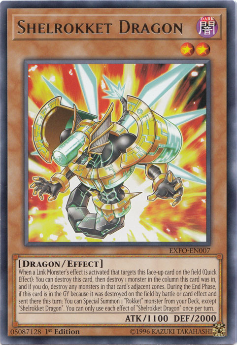 Shelrokket Dragon [EXFO-EN007] Rare | Gam3 Escape