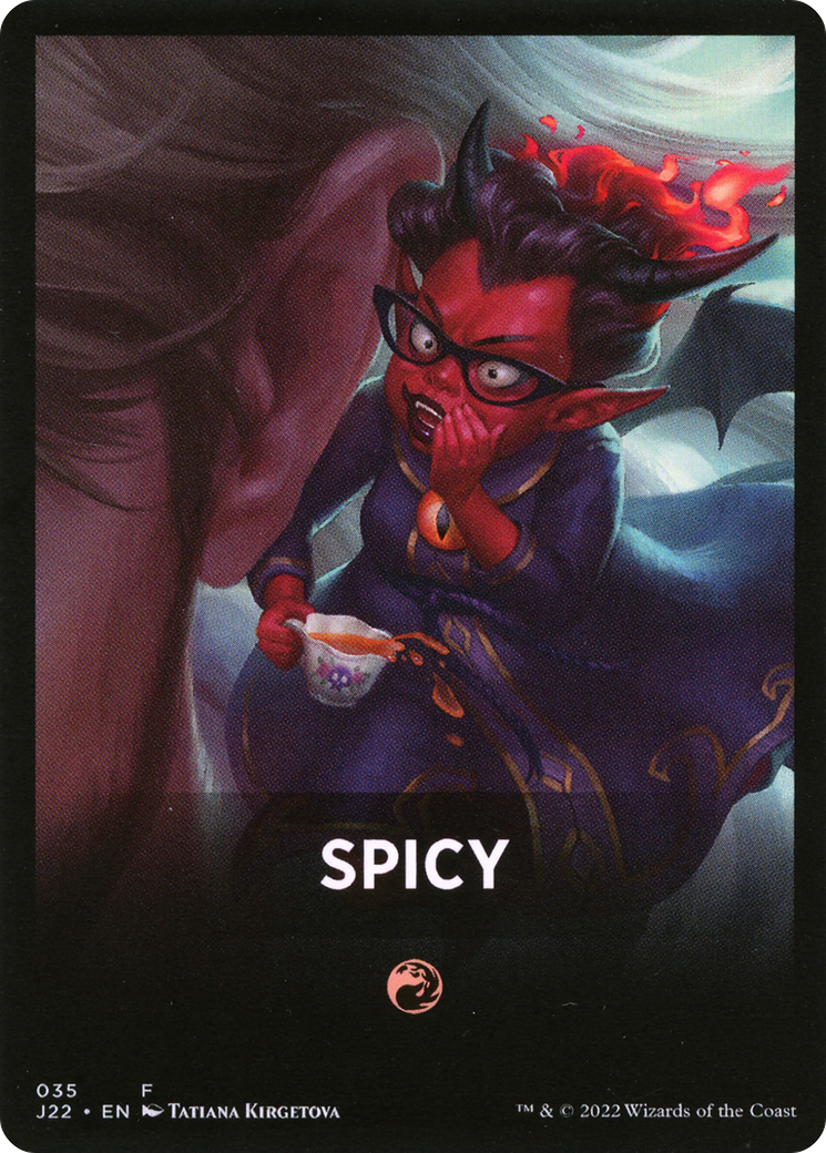 Spicy Theme Card [Jumpstart 2022 Front Cards] | Gam3 Escape