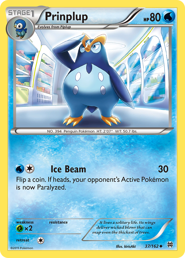 Prinplup (37/162) [XY: BREAKthrough] | Gam3 Escape