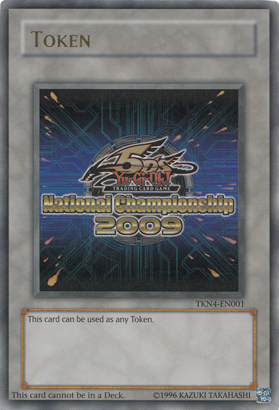 Yu-Gi-Oh 5D's 2009 National Championship Token [TKN4-EN001] Ultra Rare | Gam3 Escape