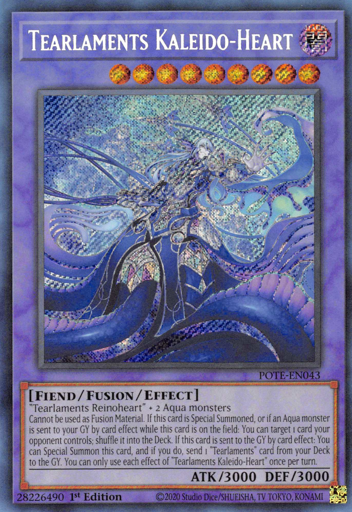 Tearlaments Kaleido-Heart [POTE-EN043] Secret Rare | Gam3 Escape