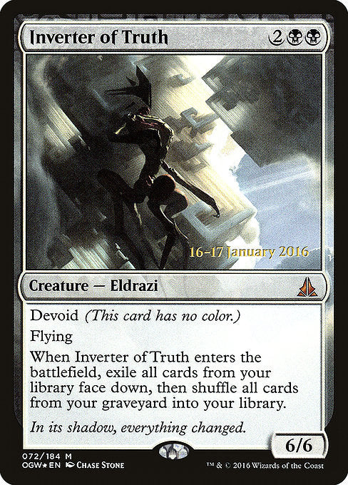 Inverter of Truth [Oath of the Gatewatch Promos] | Gam3 Escape