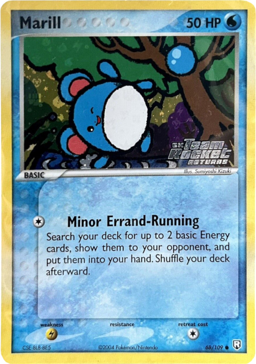 Marill (68/109) (Stamped) [EX: Team Rocket Returns] | Gam3 Escape