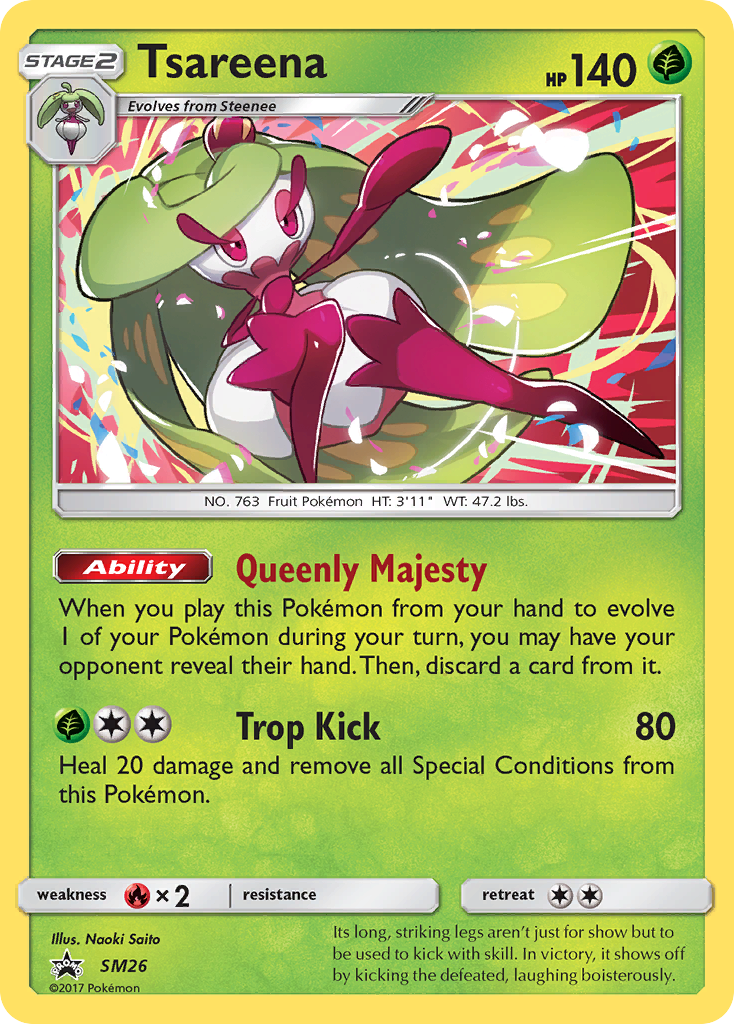 Tsareena (SM26) [Sun & Moon: Black Star Promos] | Gam3 Escape