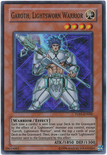 Garoth, Lightsworn Warrior [TU01-EN002] Super Rare | Gam3 Escape