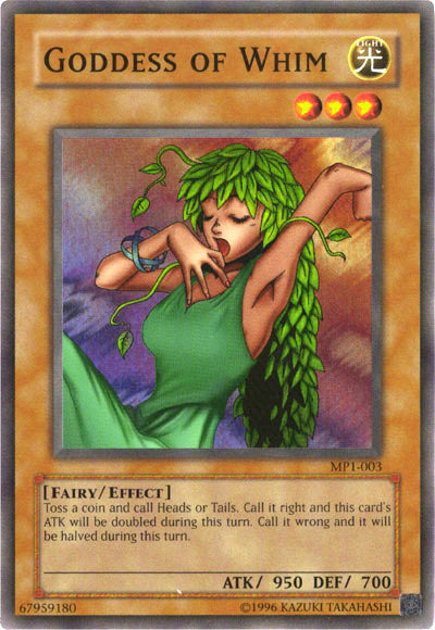 Goddess of Whim [MP1-003] Super Rare | Gam3 Escape