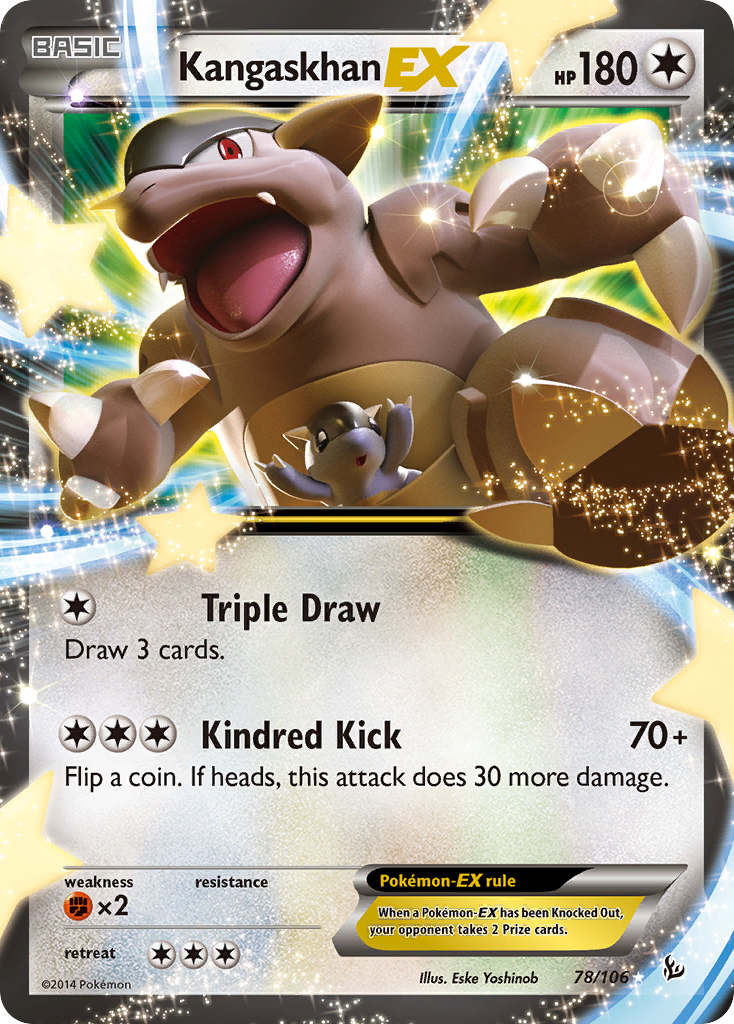 Kangaskhan EX (78/106) [XY: Flashfire] | Gam3 Escape