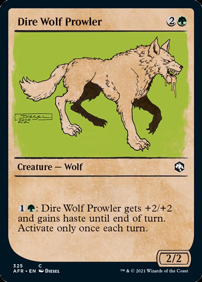 Dire Wolf Prowler (Showcase) [Dungeons & Dragons: Adventures in the Forgotten Realms] | Gam3 Escape