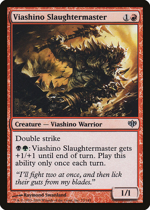 Viashino Slaughtermaster [Conflux] | Gam3 Escape