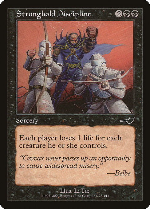 Stronghold Discipline [Nemesis] | Gam3 Escape