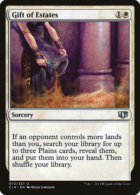 Gift of Estates [Commander 2014] | Gam3 Escape