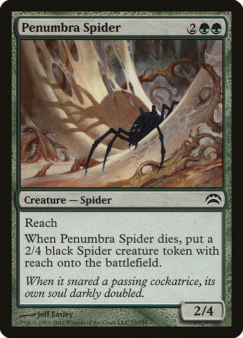 Penumbra Spider [Planechase 2012] | Gam3 Escape