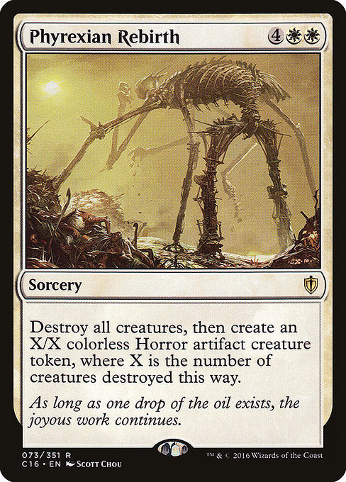 Phyrexian Rebirth [Commander 2016] | Gam3 Escape