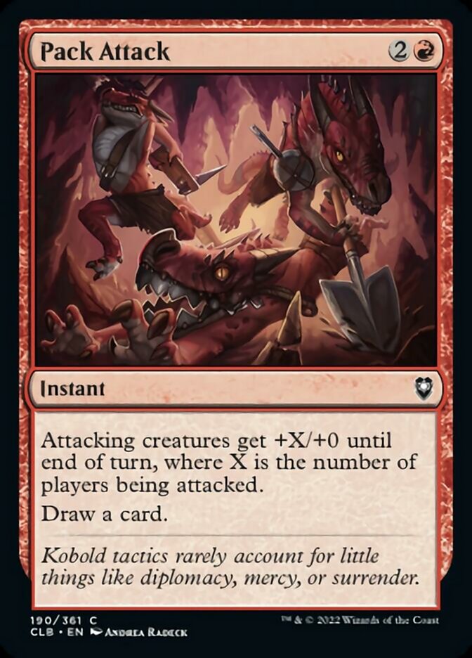 Pack Attack [Commander Legends: Battle for Baldur's Gate] | Gam3 Escape