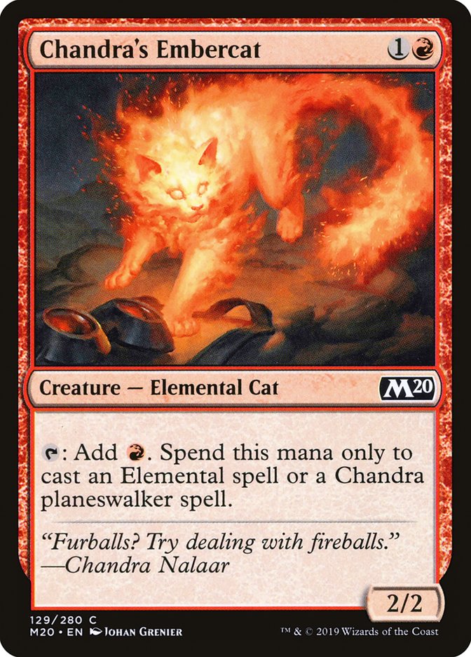 Chandra's Embercat [Core Set 2020] | Gam3 Escape