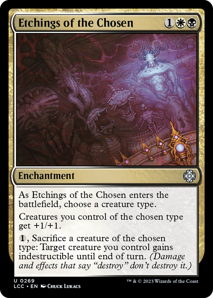 Etchings of the Chosen [The Lost Caverns of Ixalan Commander] | Gam3 Escape