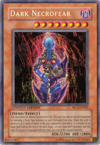 Dark Necrofear [MC1-EN005] Secret Rare | Gam3 Escape