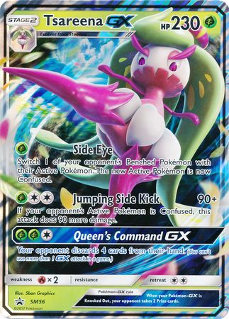 Tsareena GX (SM56) (Jumbo Card) [Sun & Moon: Black Star Promos] | Gam3 Escape