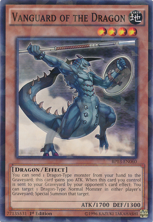 Vanguard of the Dragon (Shatterfoil) [BP03-EN060] Rare | Gam3 Escape