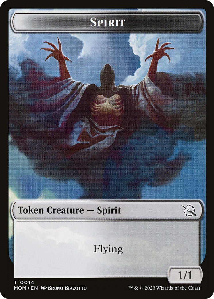Elemental (02) // Spirit (14) Double-Sided Token [March of the Machine Tokens] | Gam3 Escape