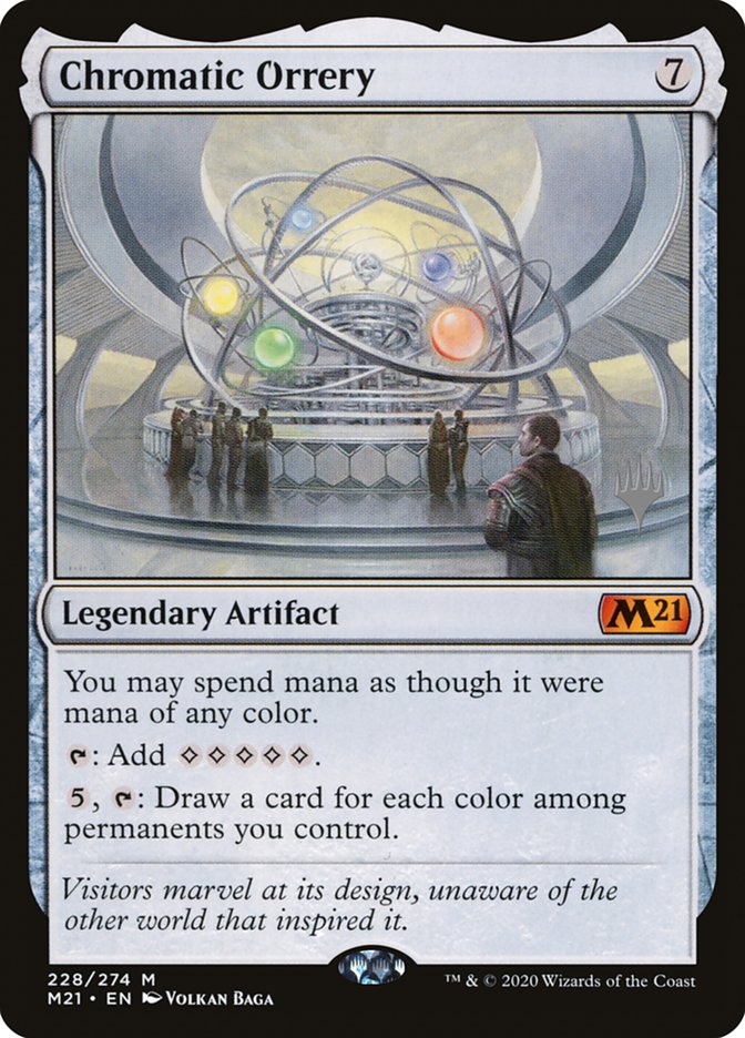 Chromatic Orrery (Promo Pack) [Core Set 2021 Promos] | Gam3 Escape