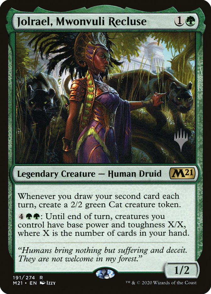 Jolrael, Mwonvuli Recluse (Promo Pack) [Core Set 2021 Promos] | Gam3 Escape