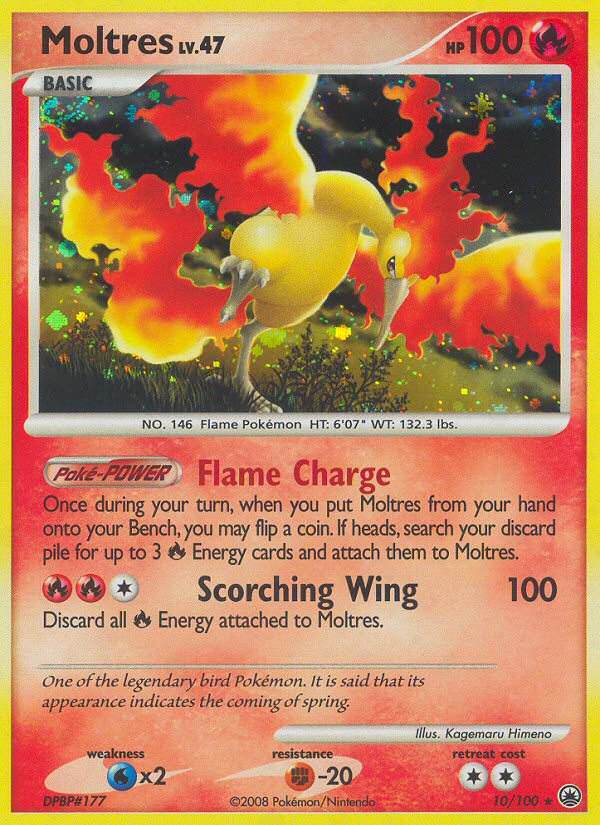 Moltres (10/100) [Diamond & Pearl: Majestic Dawn] | Gam3 Escape