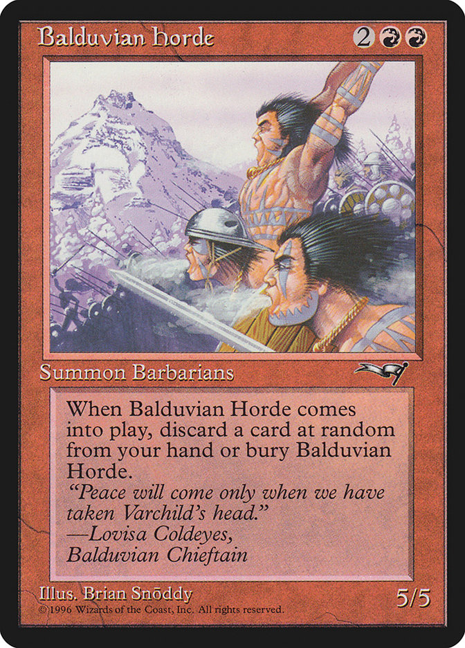 Balduvian Horde [Alliances] | Gam3 Escape