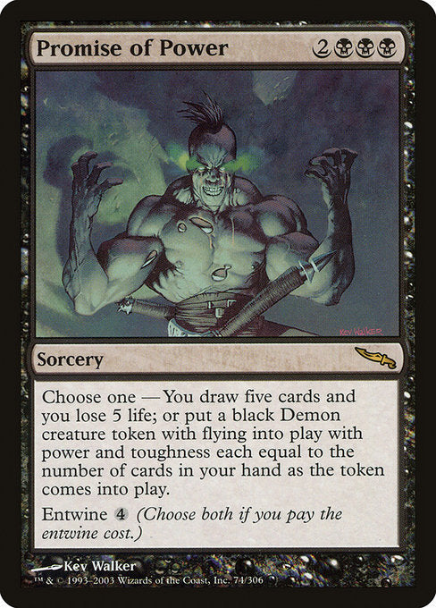 Promise of Power [Mirrodin] | Gam3 Escape