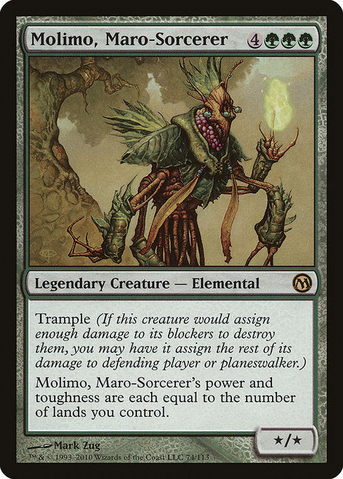 Molimo, Maro-Sorcerer [Duels of the Planeswalkers] | Gam3 Escape