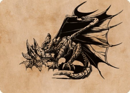 Ancient Copper Dragon Art Card (52) [Commander Legends: Battle for Baldur's Gate Art Series] | Gam3 Escape