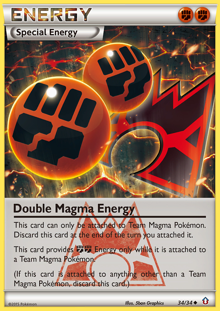 Double Magma Energy (34/34) [XY: Double Crisis] | Gam3 Escape