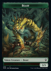 Satyr // Beast Double-sided Token [Commander Legends: Battle for Baldur's Gate Tokens] | Gam3 Escape