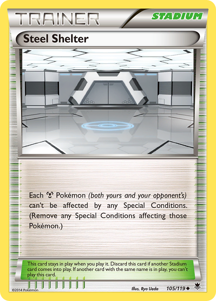 Steel Shelter (105/119) [XY: Phantom Forces] | Gam3 Escape