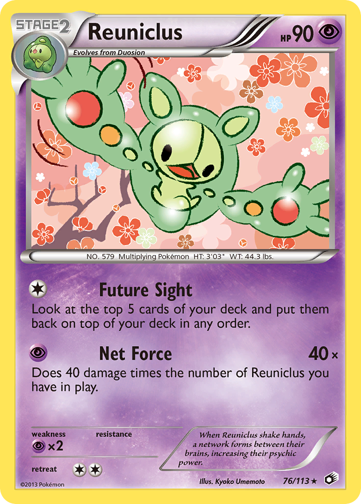 Reuniclus (76/113) [Black & White: Legendary Treasures] | Gam3 Escape