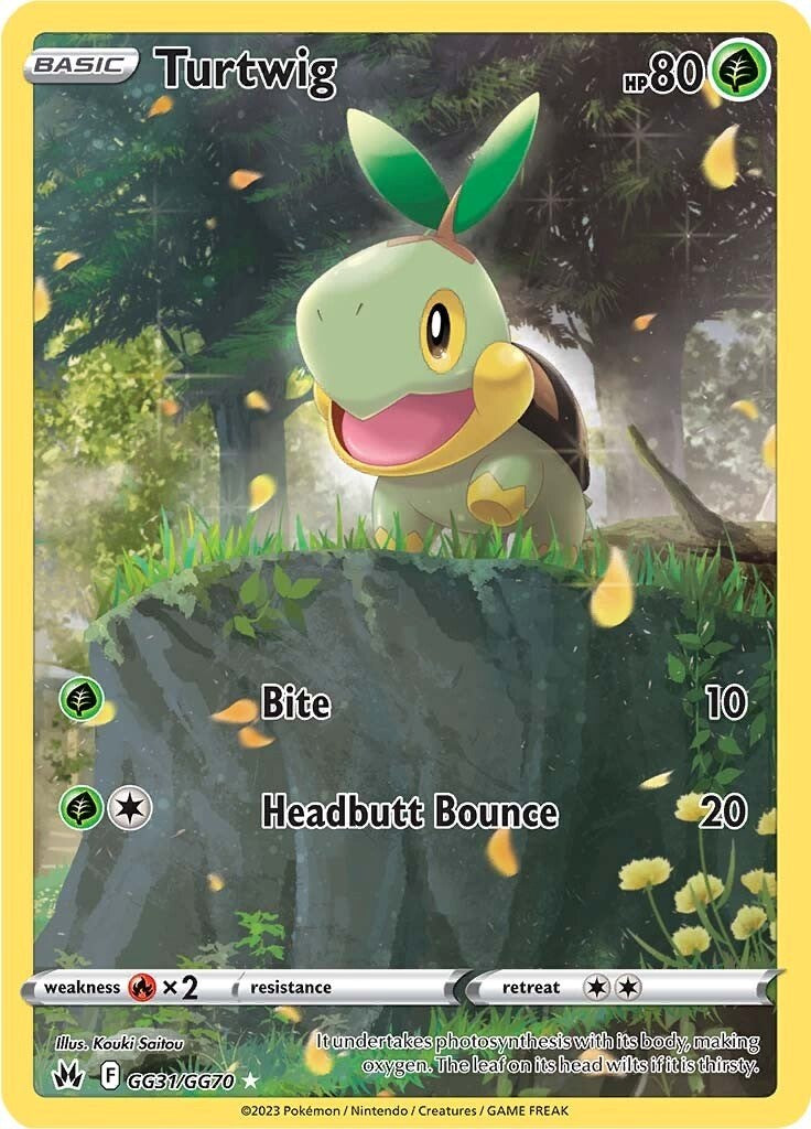 Turtwig (GG31/GG70) [Sword & Shield: Crown Zenith] | Gam3 Escape