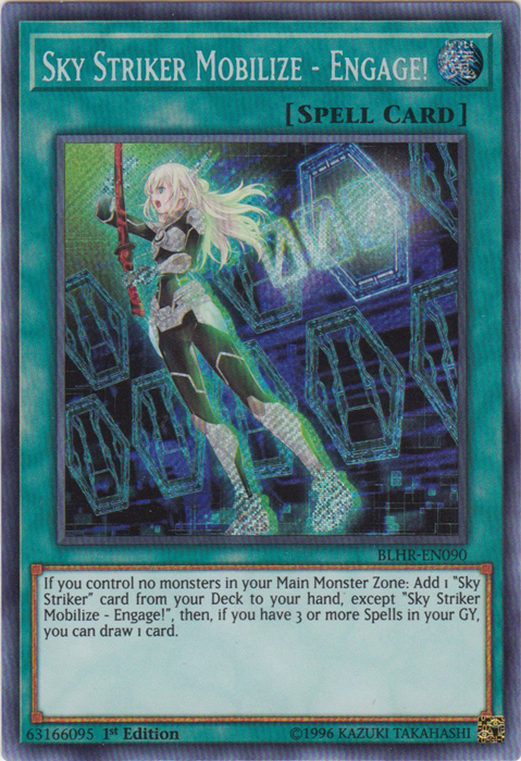 Sky Striker Mobilize - Engage! [BLHR-EN090] Secret Rare | Gam3 Escape