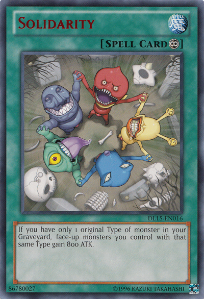 Solidarity (Red) [DL15-EN016] Rare | Gam3 Escape