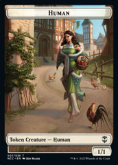 Eldrazi Spawn // Human Double-sided Token [Streets of New Capenna Commander Tokens] | Gam3 Escape