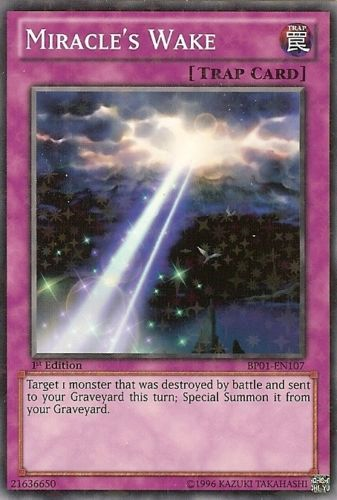 Miracle's Wake [BP01-EN107] Starfoil Rare | Gam3 Escape