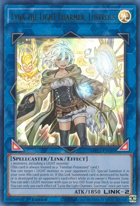 Lyna the Light Charmer, Lustrous [MP22-EN089] Ultra Rare | Gam3 Escape