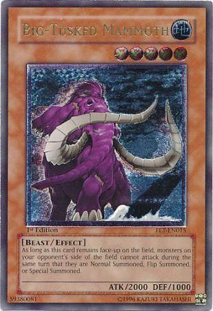 Big-Tusked Mammoth (UTR) [FET-EN015] Ultimate Rare | Gam3 Escape